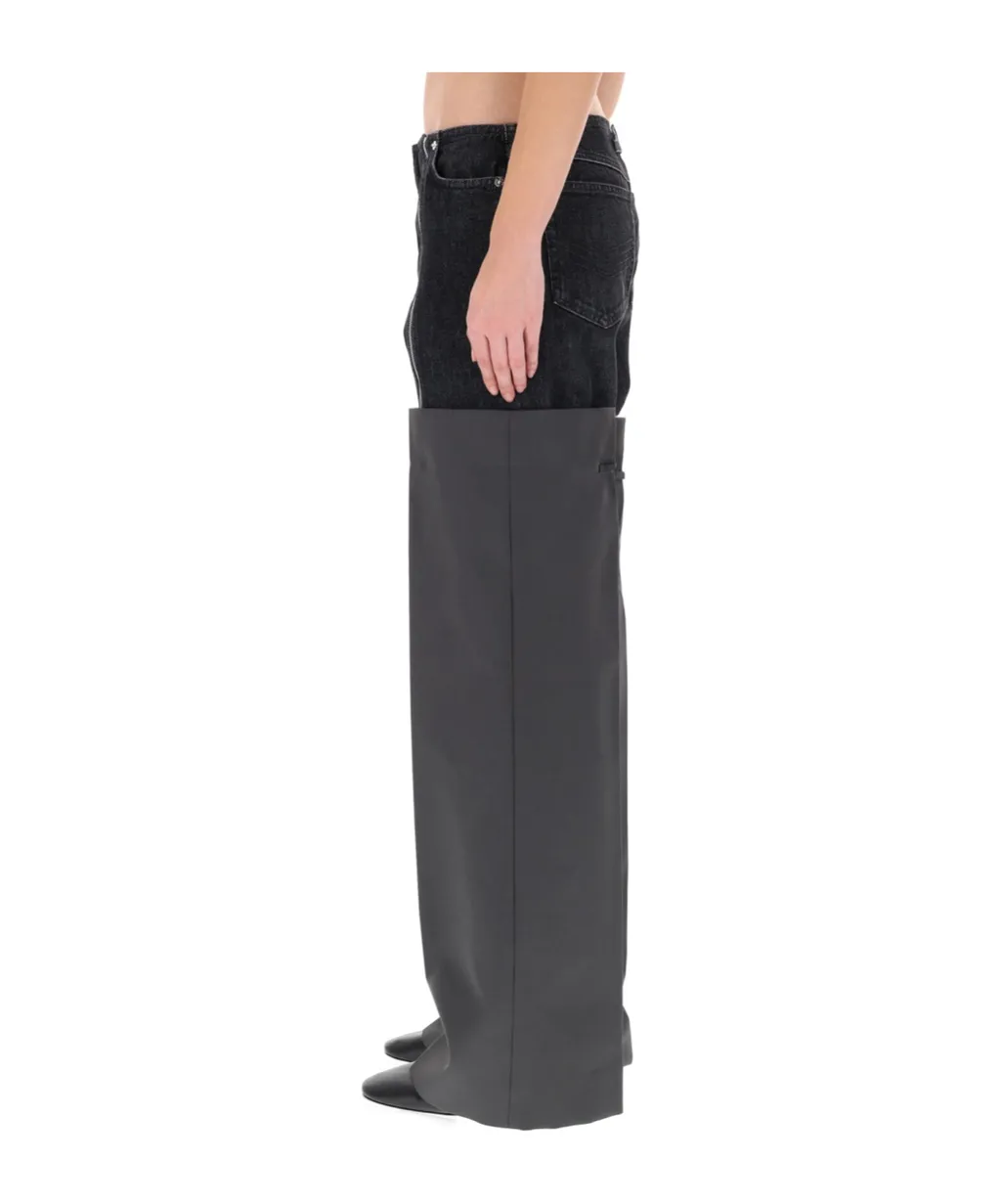 Jean Paul Gaultier The Logo Patch Gaiters