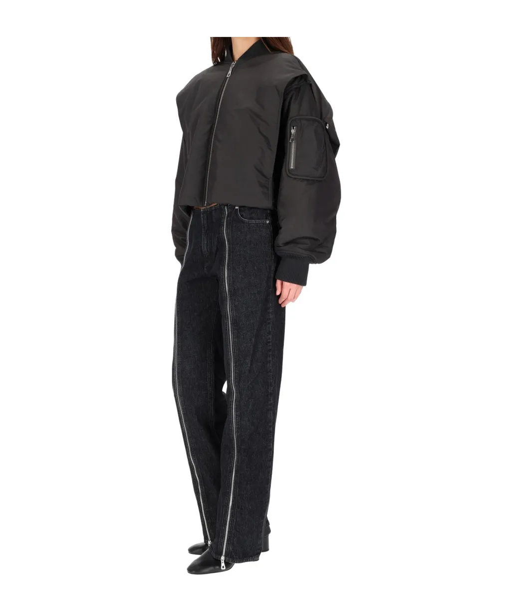 Jean Paul Gaultier Hooded Bomber Jacket