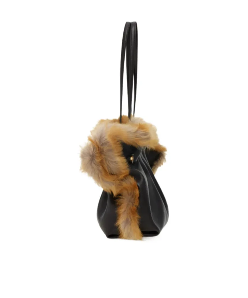 Ferragamo Gathered-Detail Soft Tote Bag