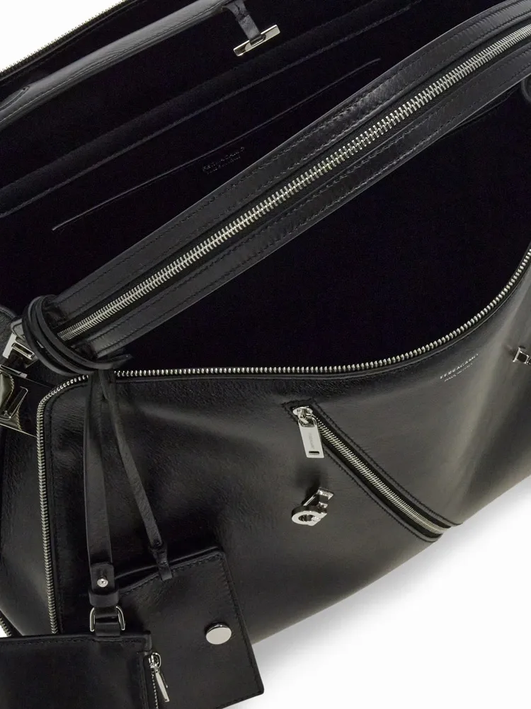 Ferragamo Hug Soft Large Shoulder Bag