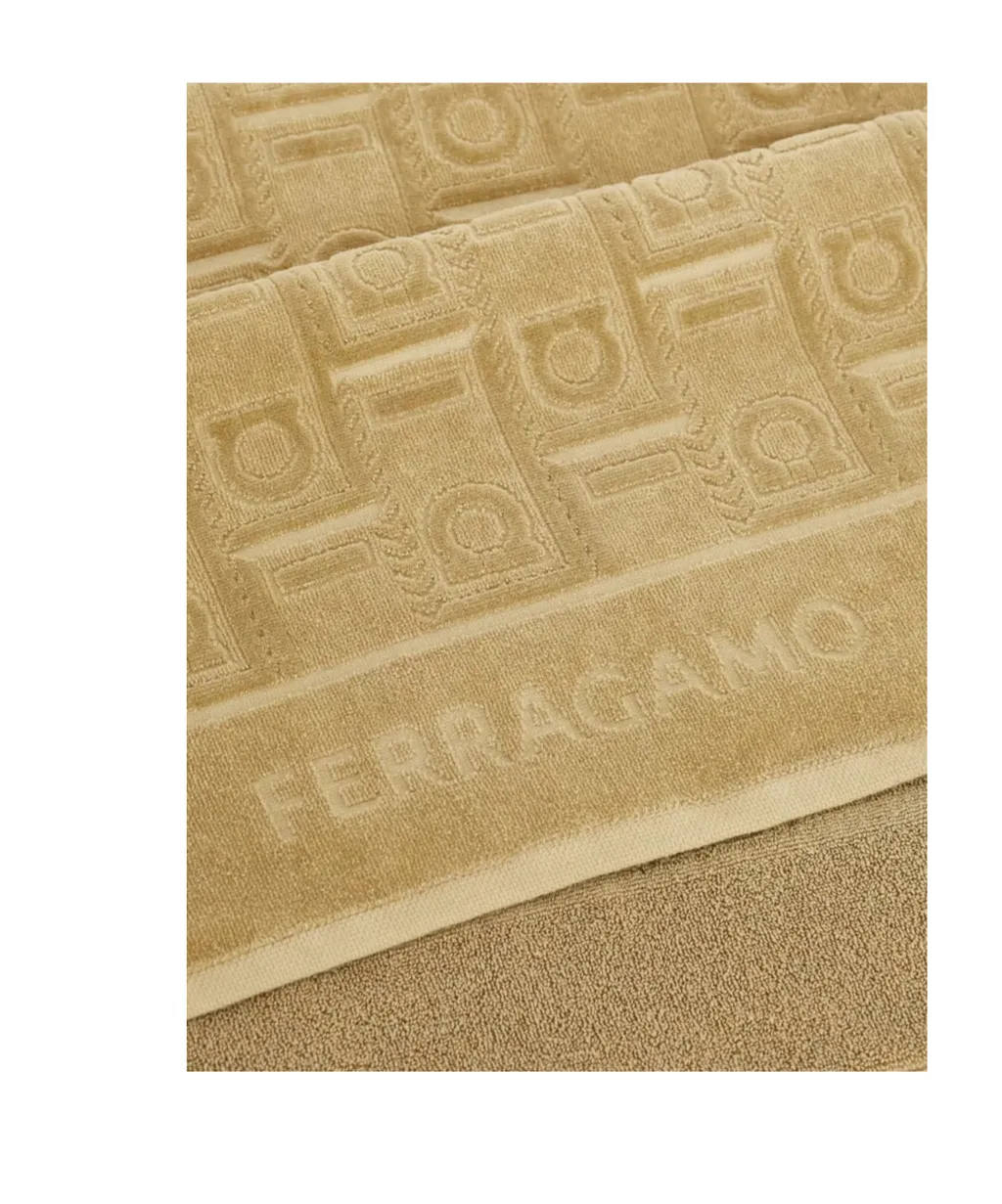 Ferragamo Monogram Beach Towel