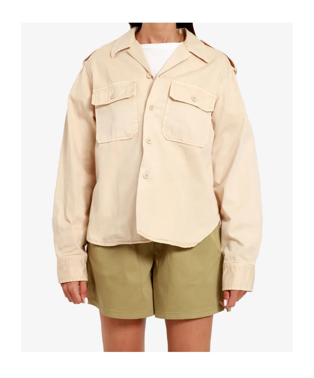 Button-Down Long-Sleeved Shirt
