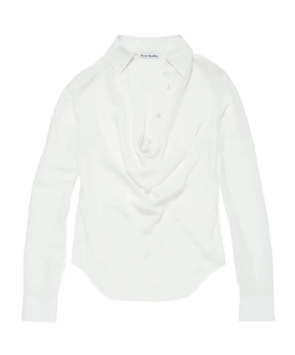 Acne Studios Cowl Neck Blouse