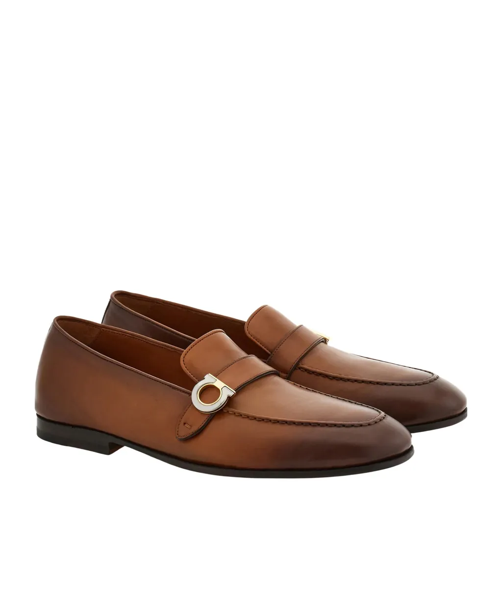 Tramezza Loafer With Gancini Ornament