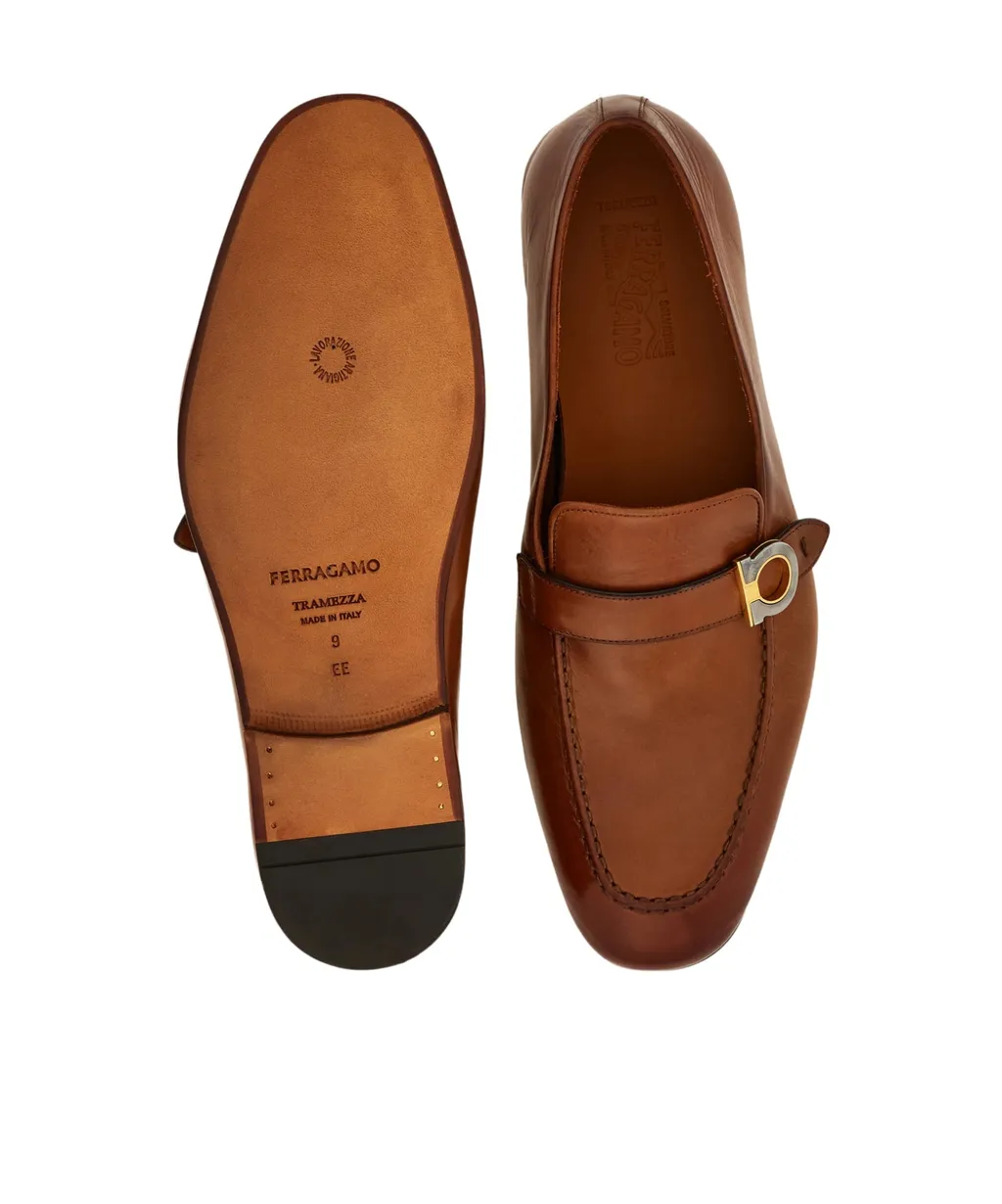 Tramezza Loafer With Gancini Ornament