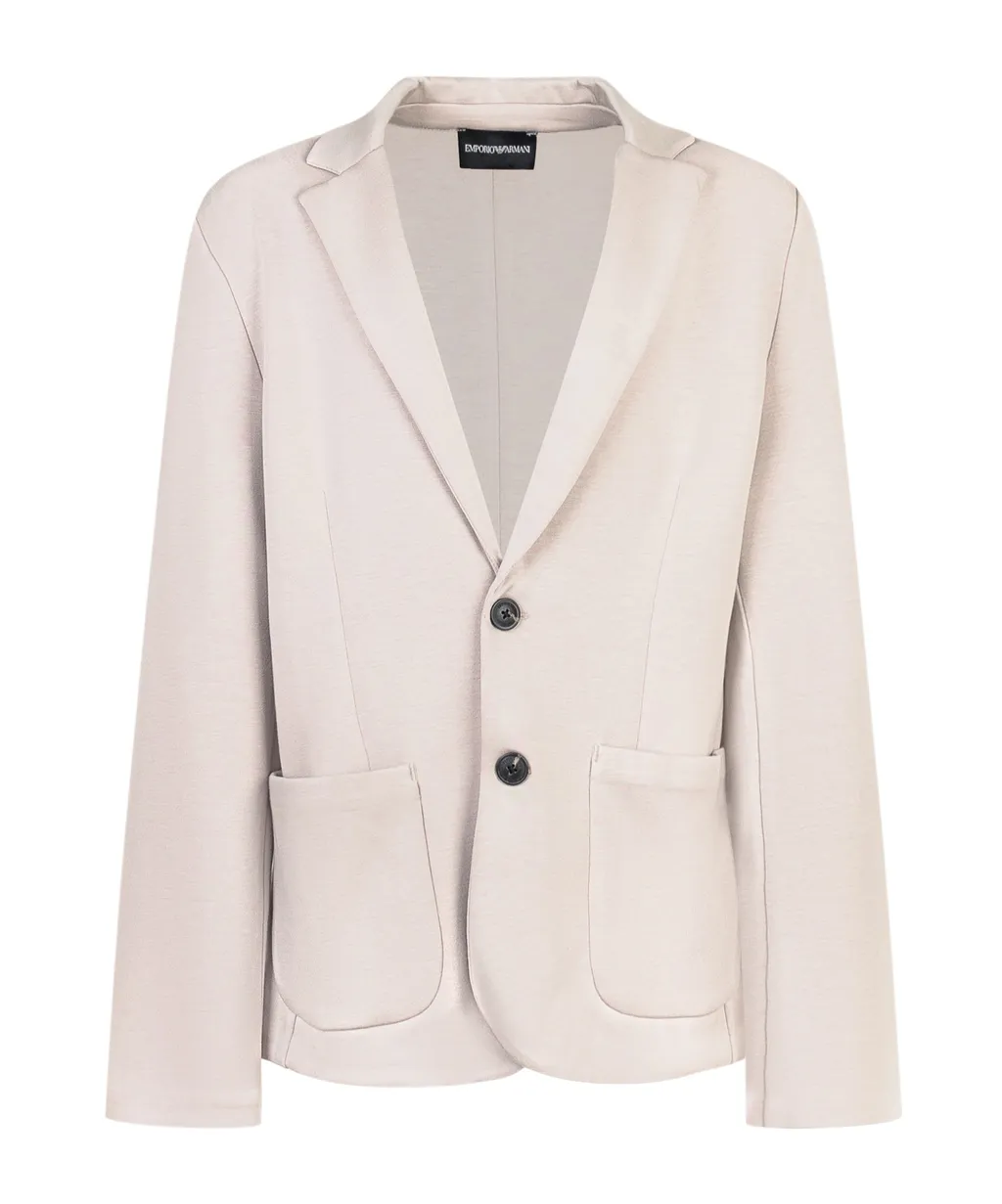Emporio Armani Kids Single-Breasted Long Sleeved Blazer