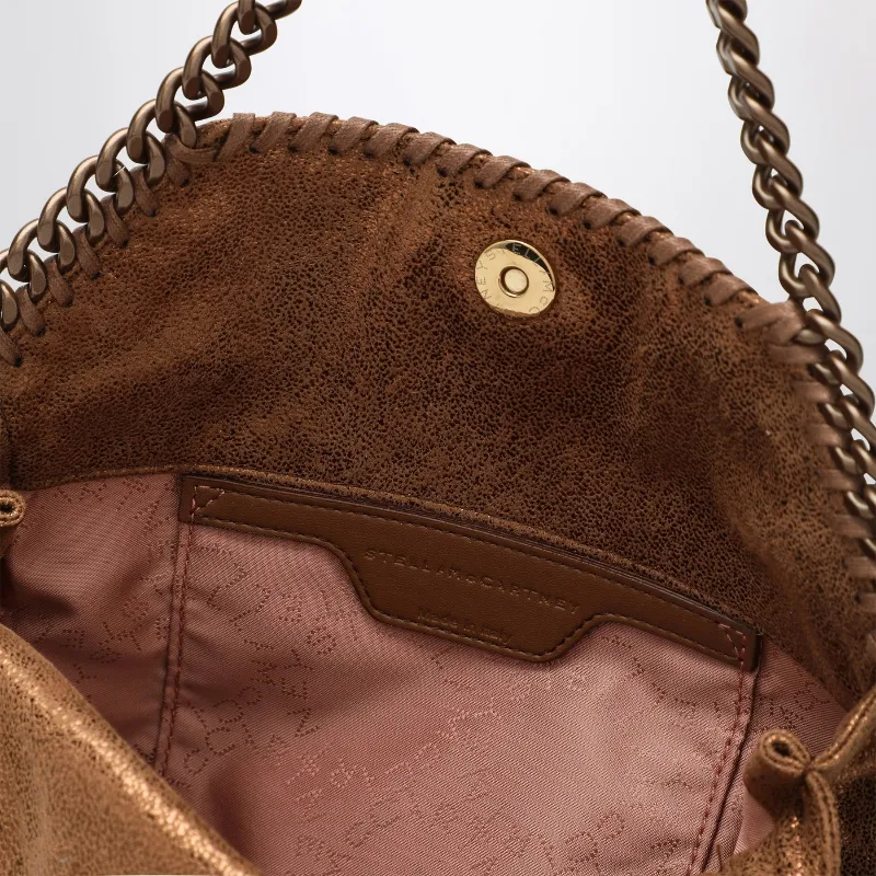 Stella Mccartney Metallic Effect Mini Shoulder Bag