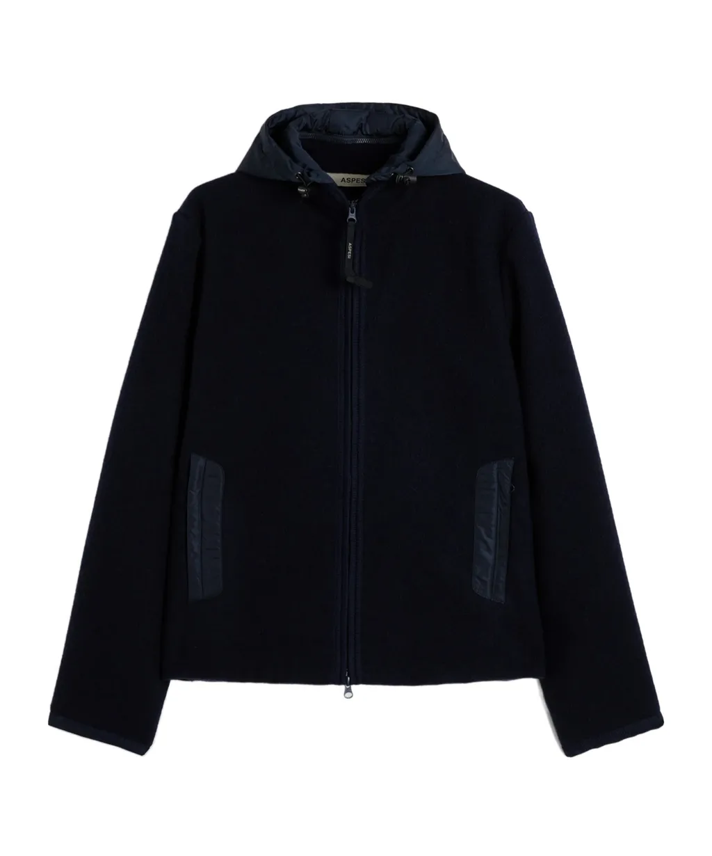 Removable-Brimmed Casual Jacket