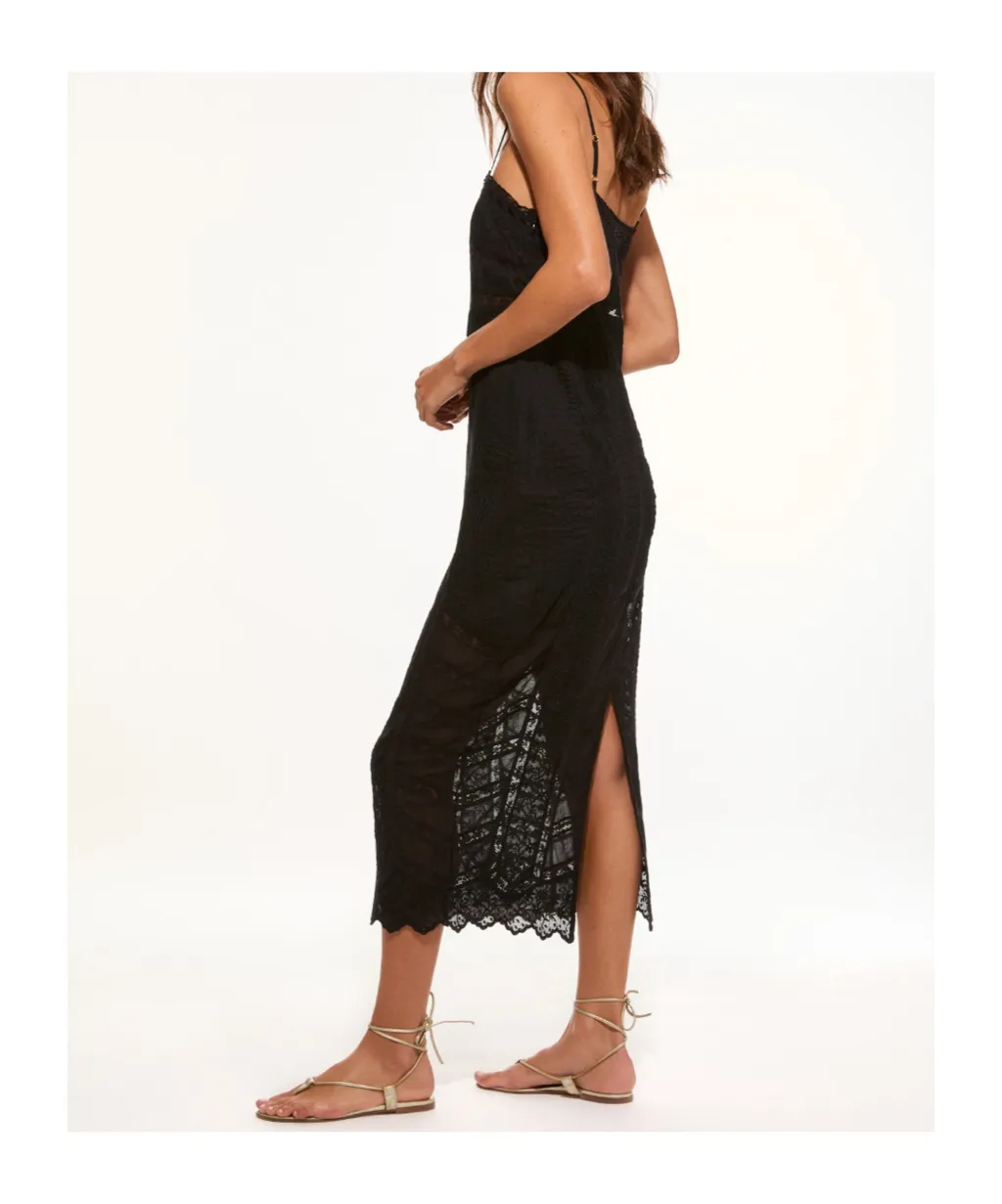 Loveshackfancy Celadine Lace Midi Dress