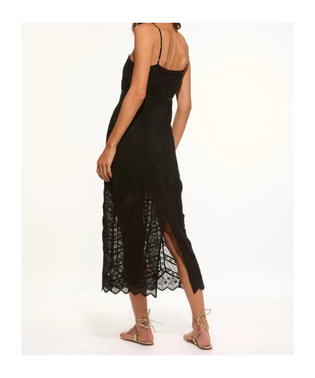 Loveshackfancy Celadine Lace Midi Dress