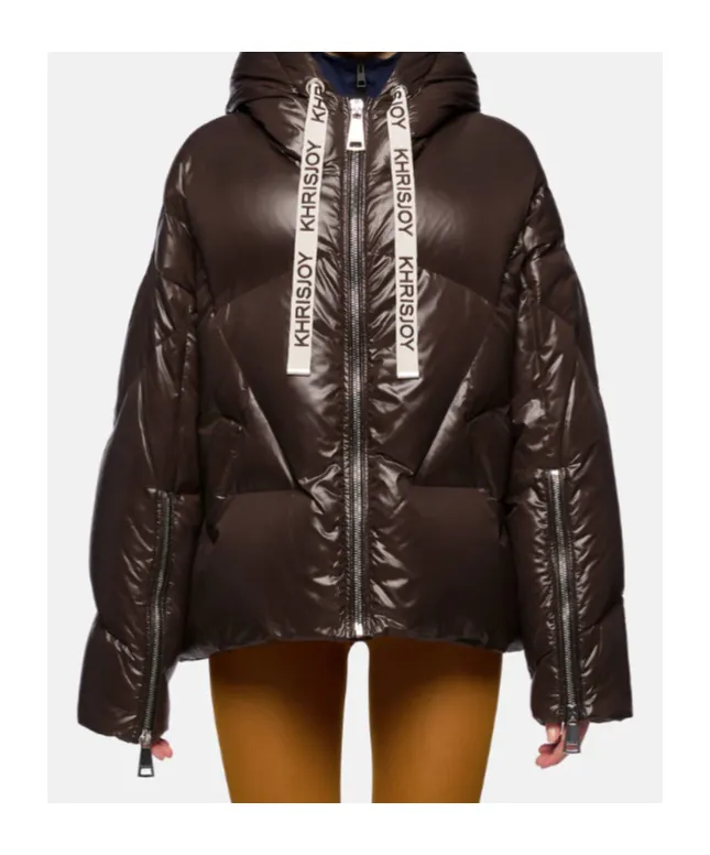 Khrisjoy Iconic Milano Zip-Up Quilted Jacket