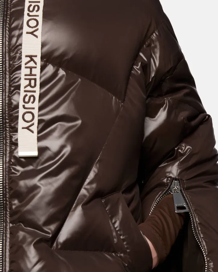 Khrisjoy Iconic Milano Zip-Up Quilted Jacket