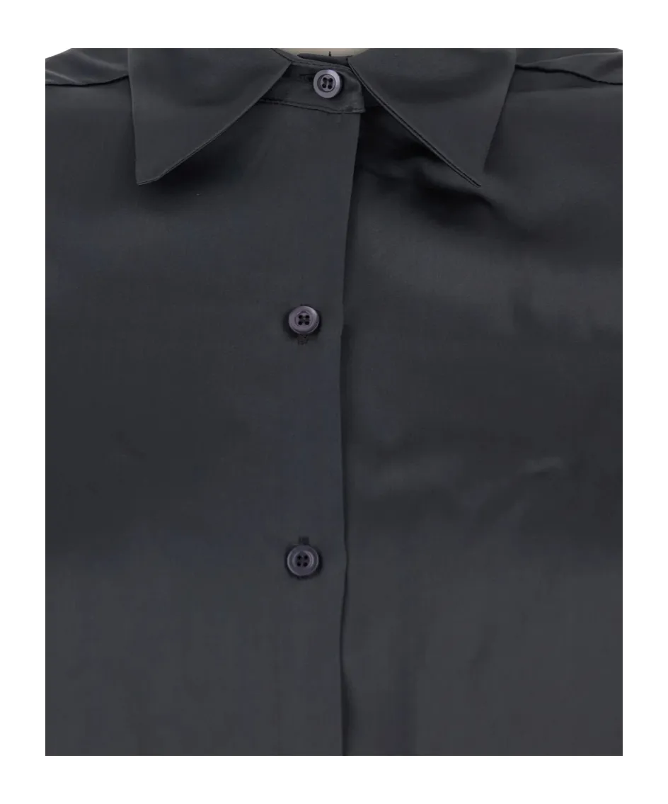 Semi Couture Classic Collar Silk Shirt