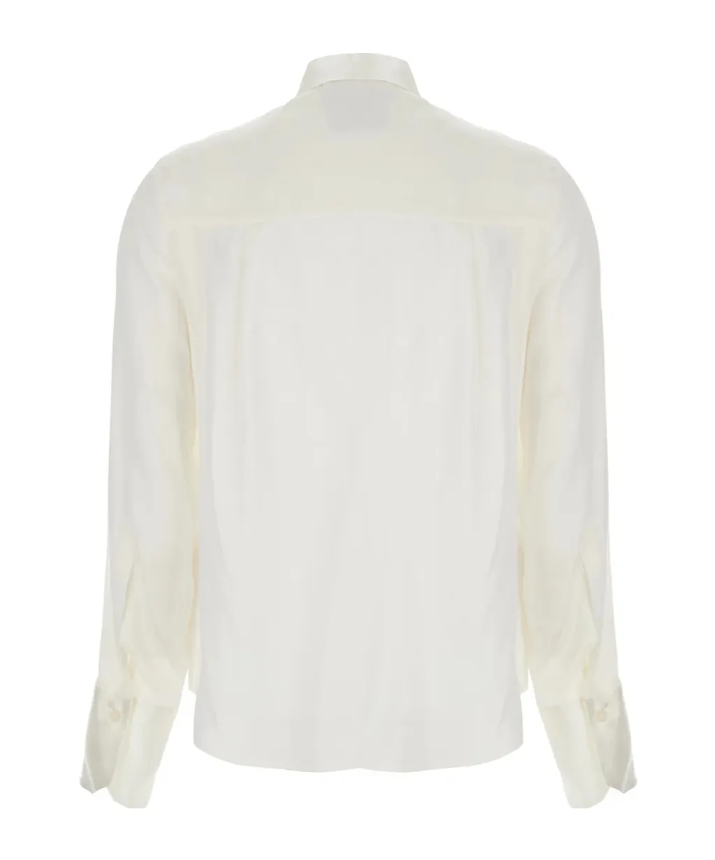 Semi Couture Classic Collar Silk Shirt