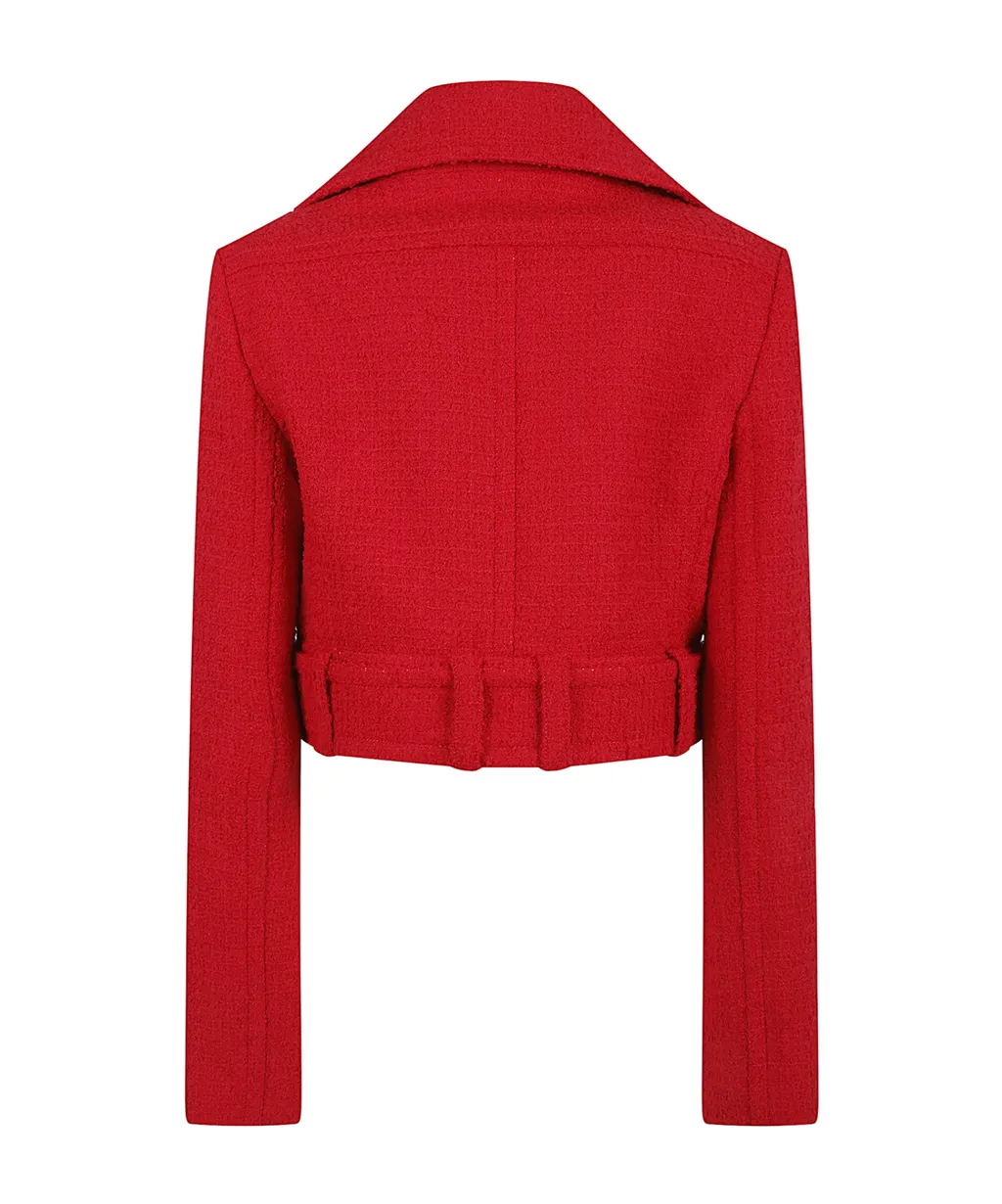 Patou Cropped Buttoned Jacket