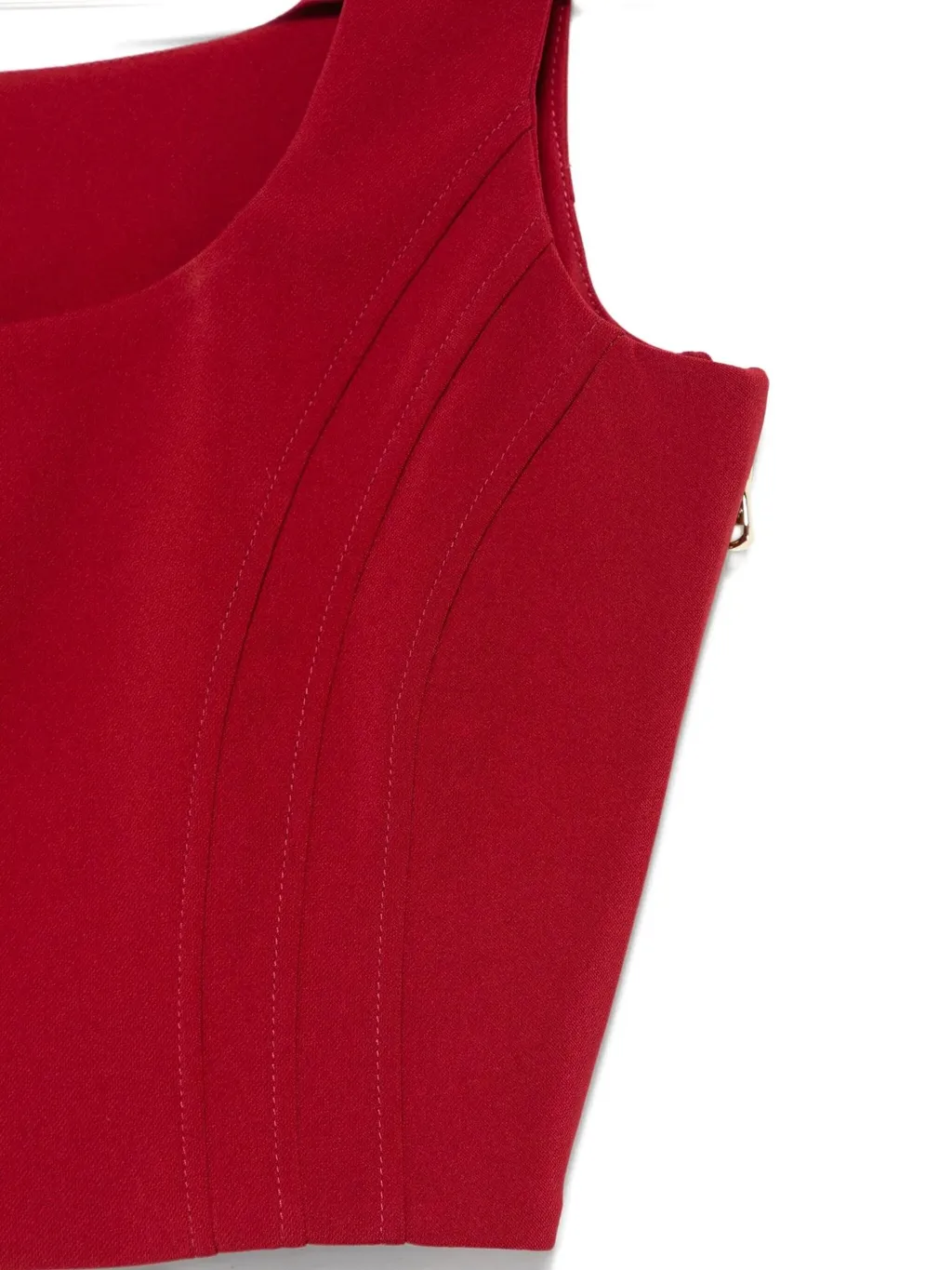 Seamed-Panel Zip-Fastening Top
