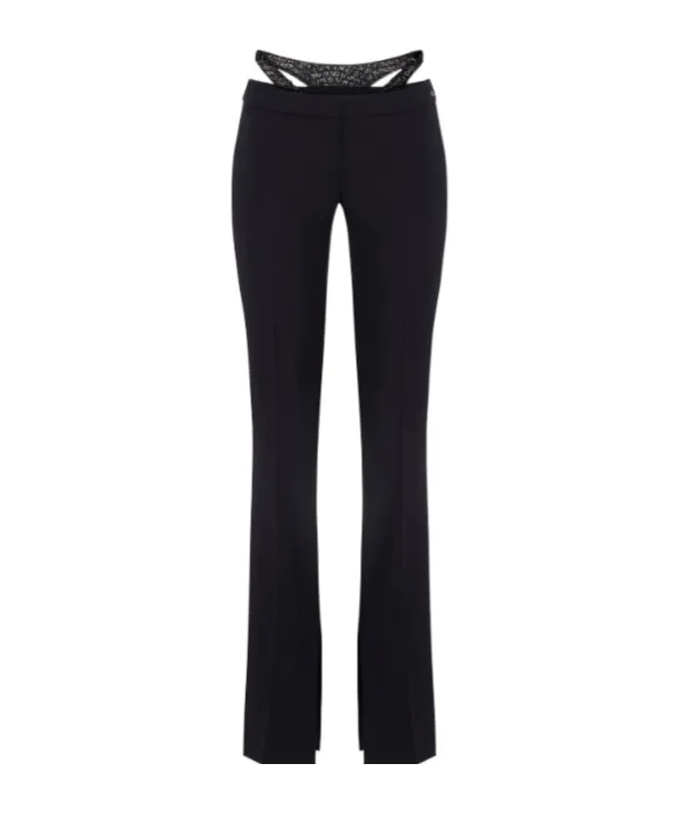 Elisabetta Franchi Embellished Trousers