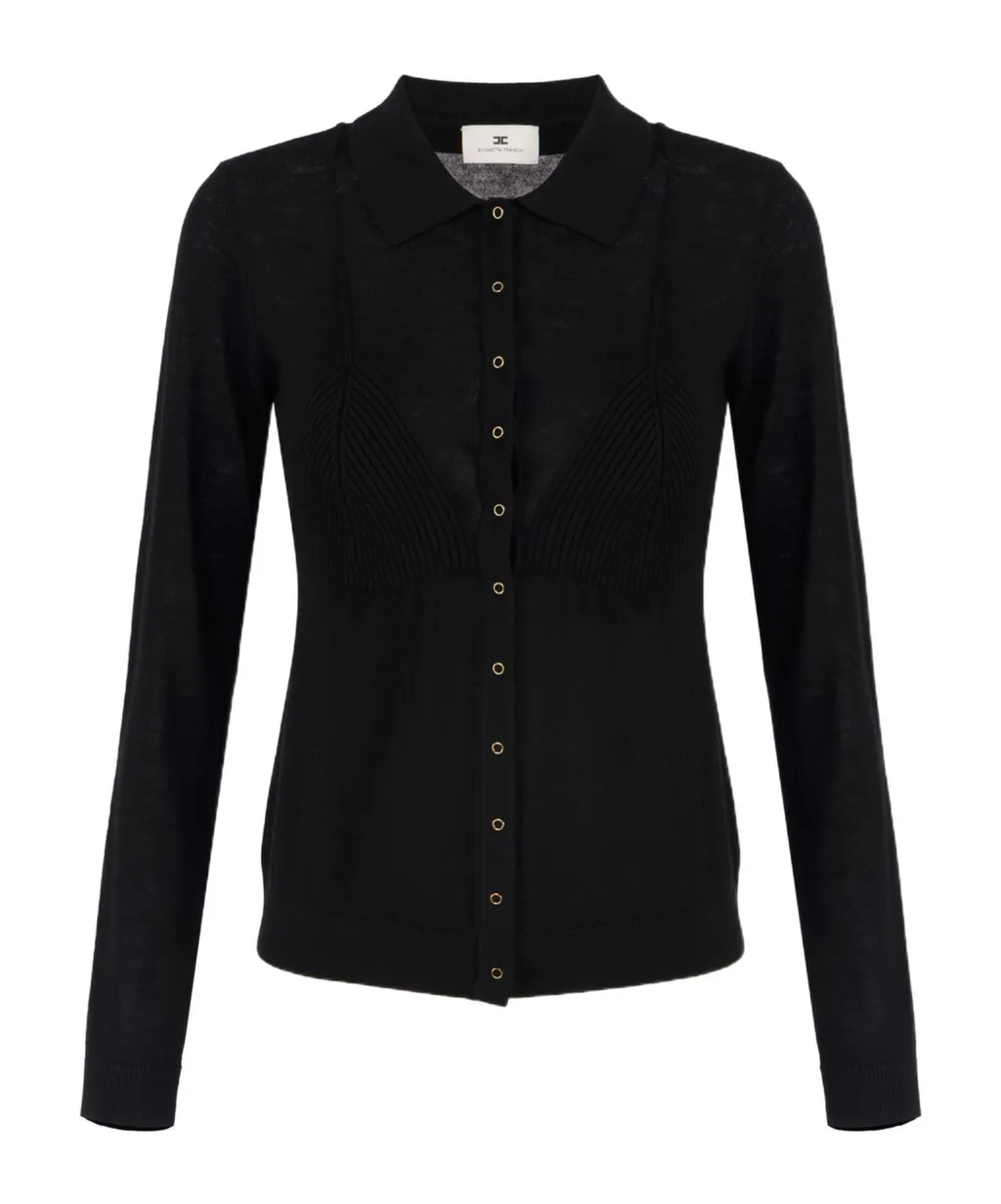 Elisabetta Franchi Slim Fit Cardigan