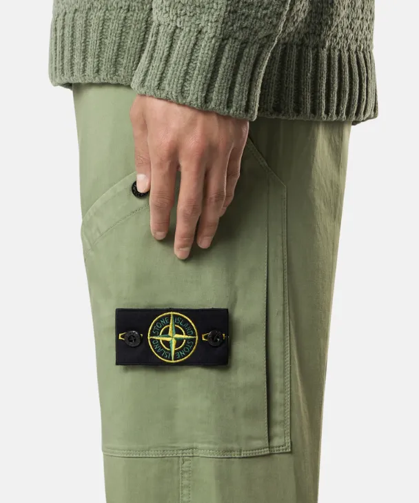 Logo-Patch Panelled Trousers