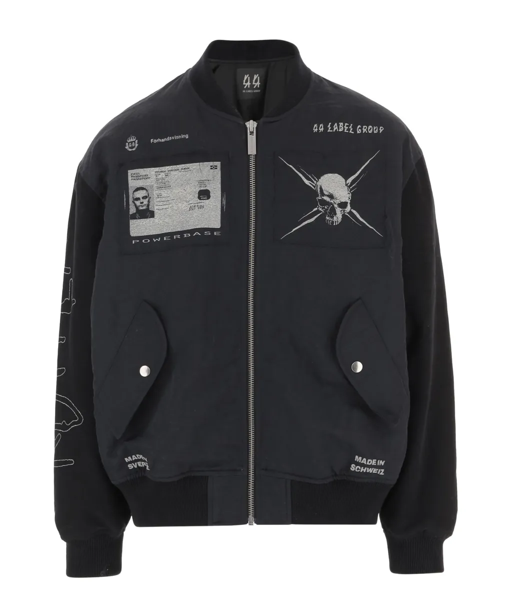 44 Label Group Graphic Nylon Jacket
