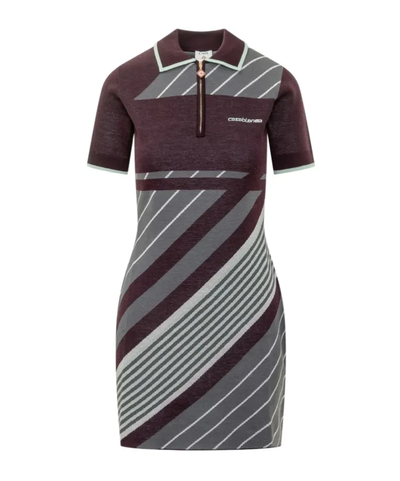 Striped Polo Dress