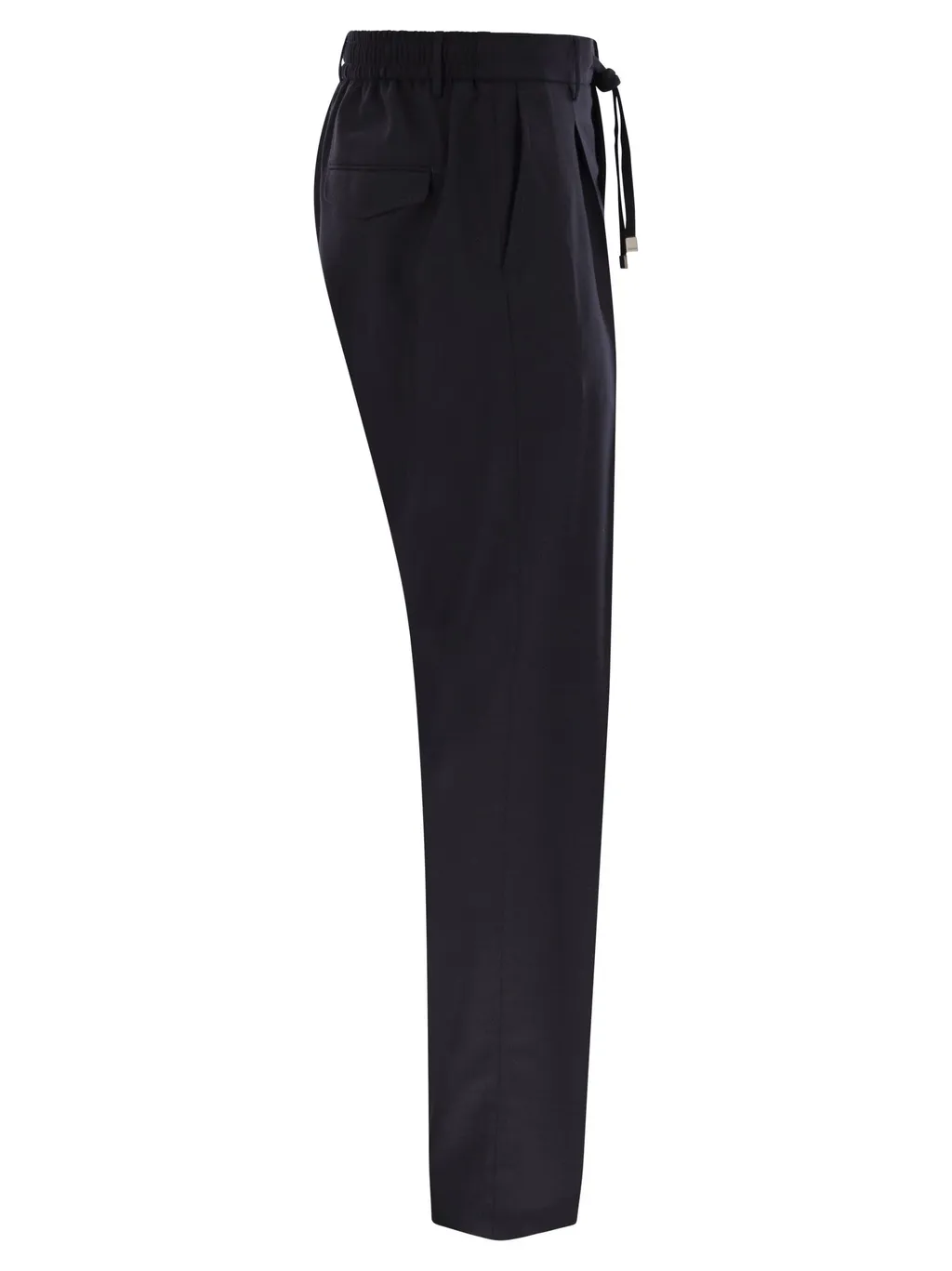 Peserico Drawstring Virgin Wool Pants