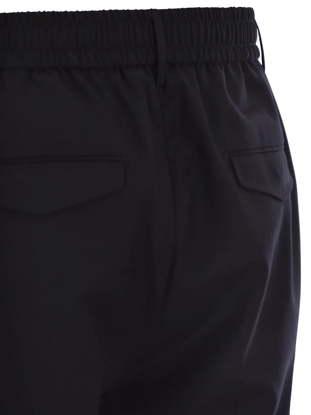 Peserico Drawstring Virgin Wool Pants