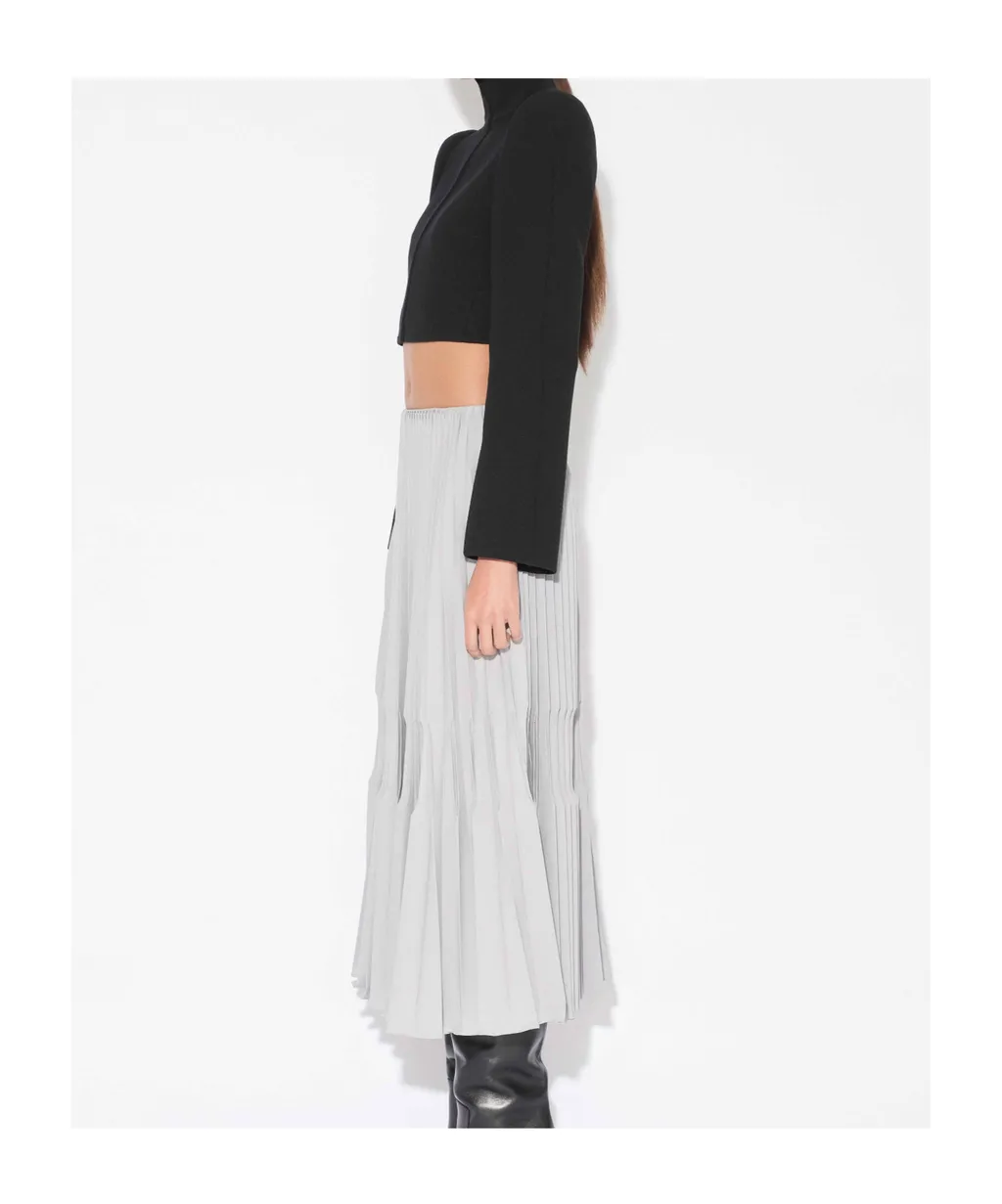 Wool High Neck Jacket