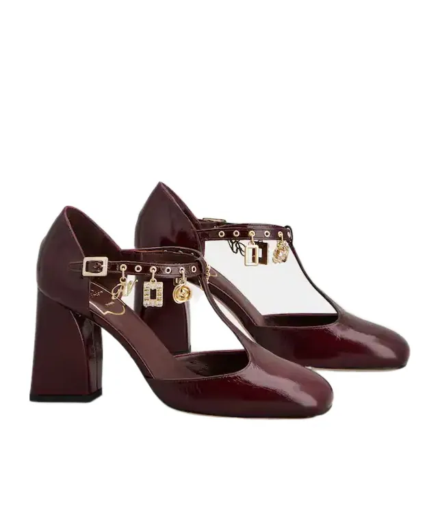 Tres Vivier Mary Jane Pumps
