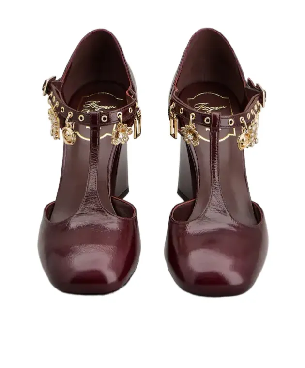 Tres Vivier Mary Jane Pumps