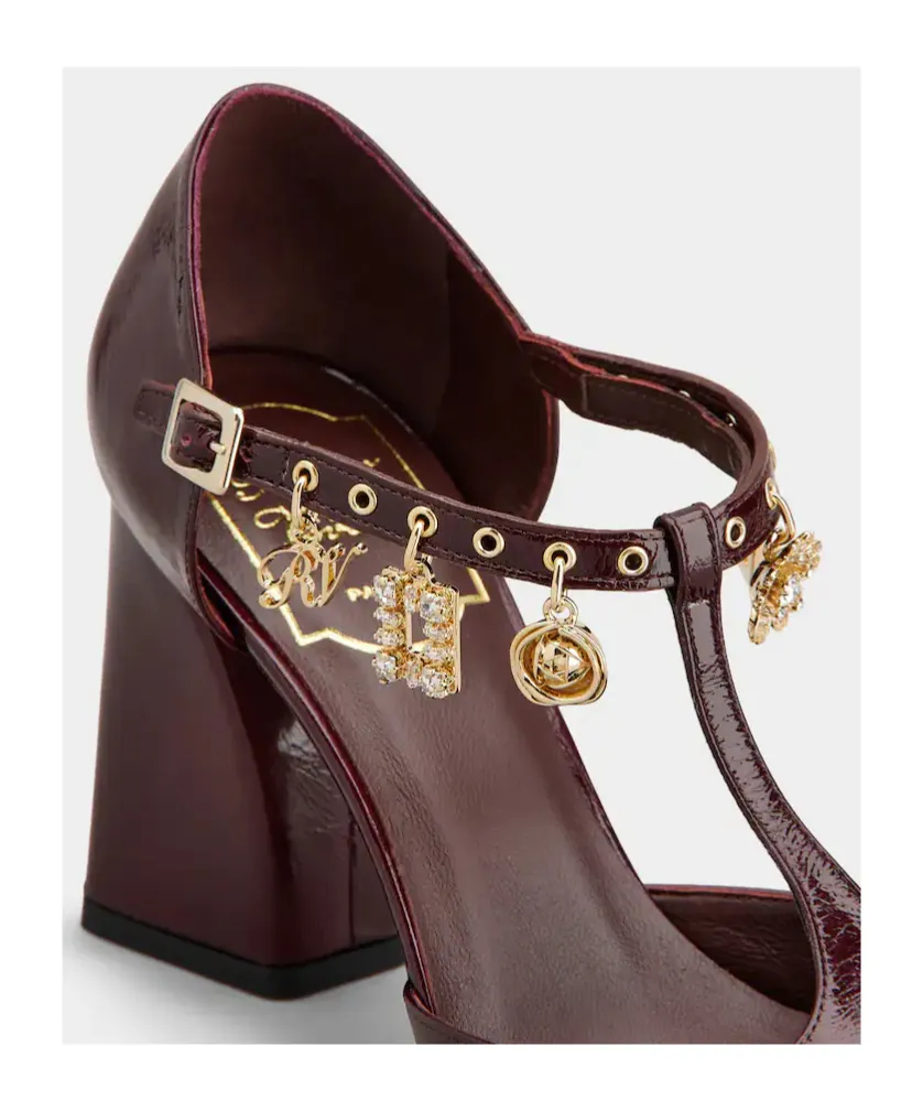 Tres Vivier Mary Jane Pumps