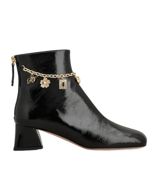Tres Vivier Ankle Boots