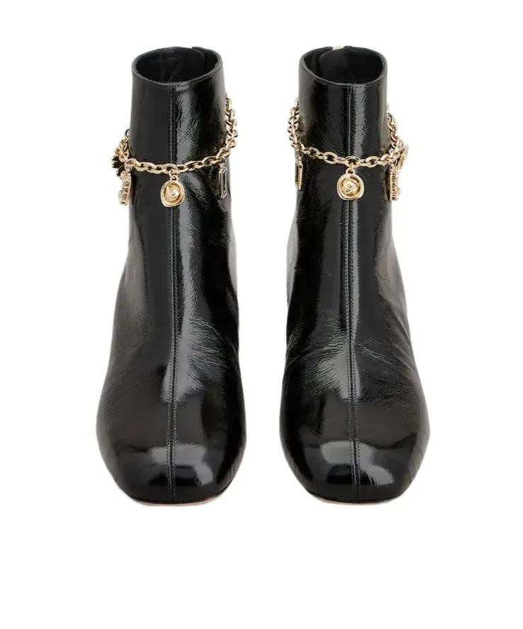 Tres Vivier Ankle Boots