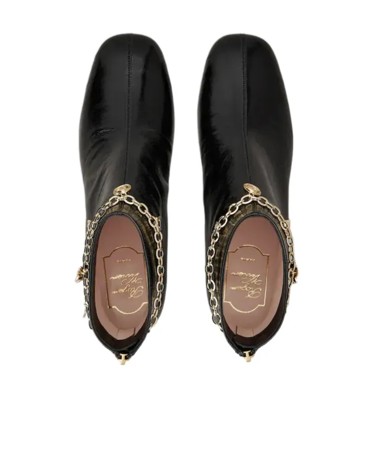 Tres Vivier Ankle Boots