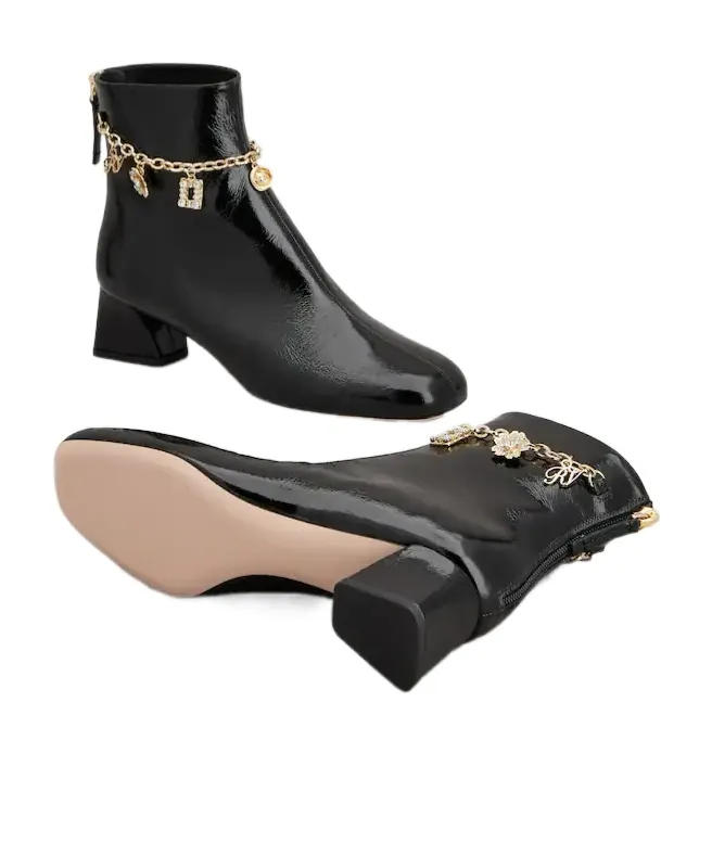 Tres Vivier Ankle Boots