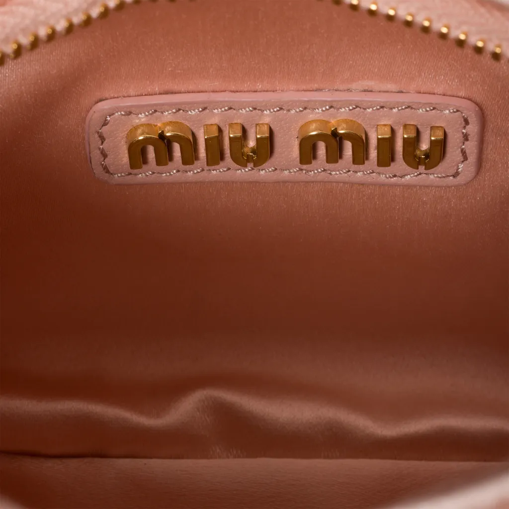 Wander Matelassé Satin Mini-Bag