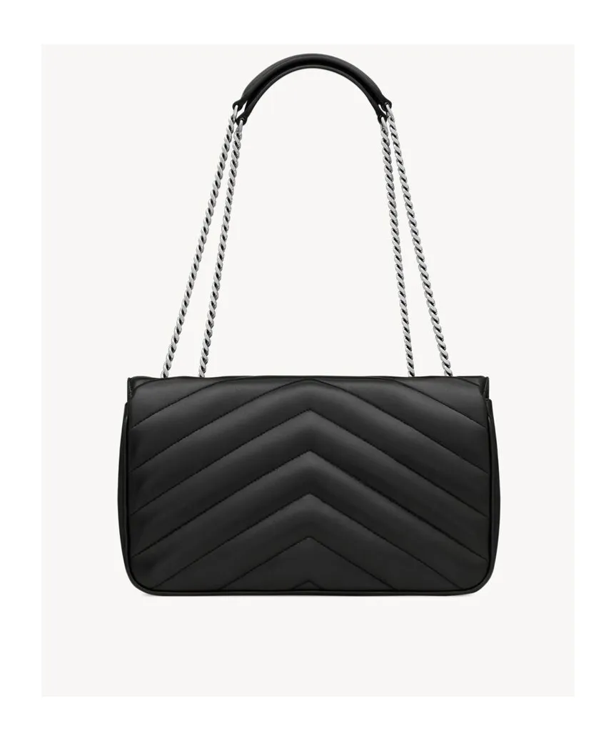 Saint Laurent Loulou Foldover Top Medium Shoulder Bag