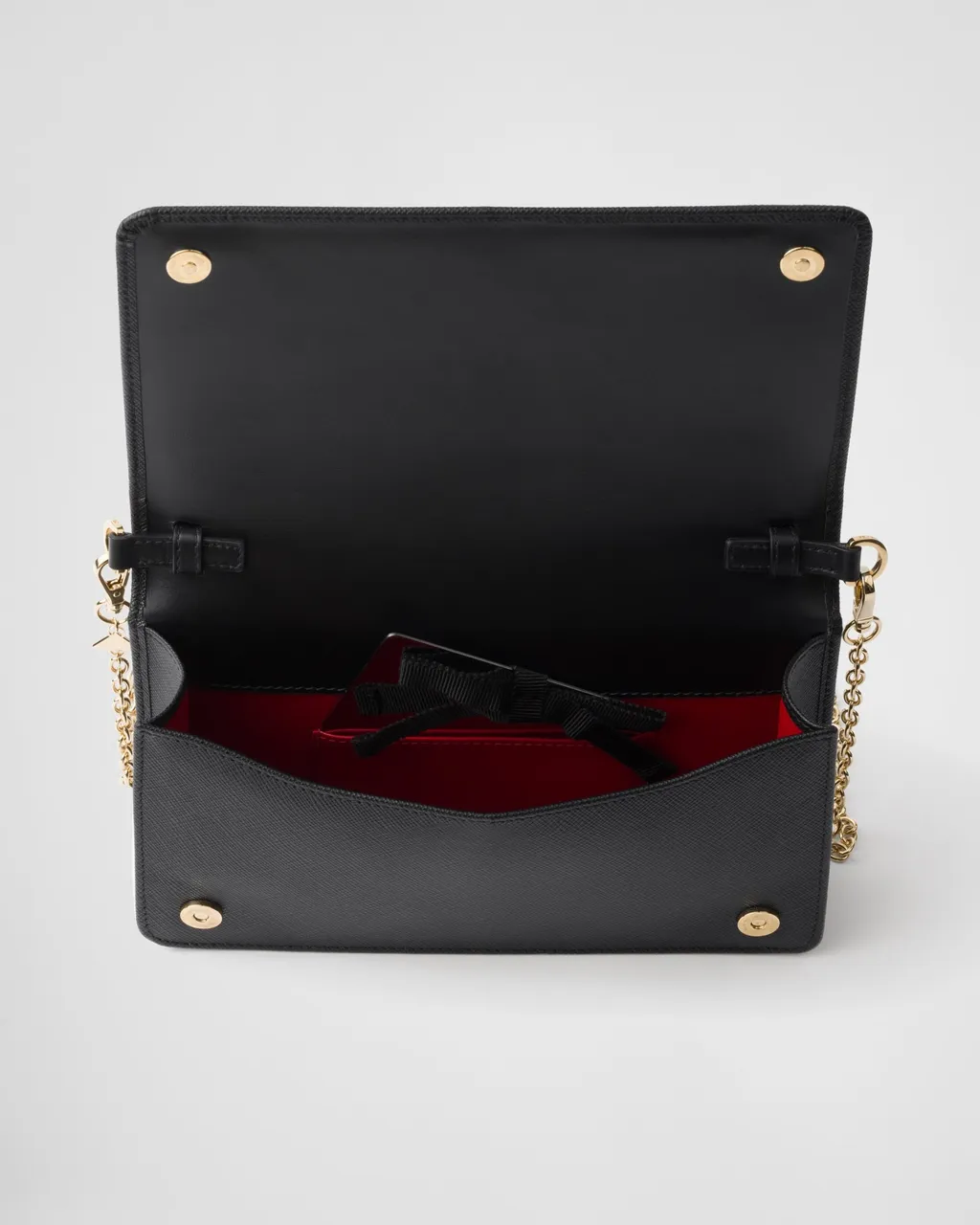 Prada Chain-Linked Shoulder Bag