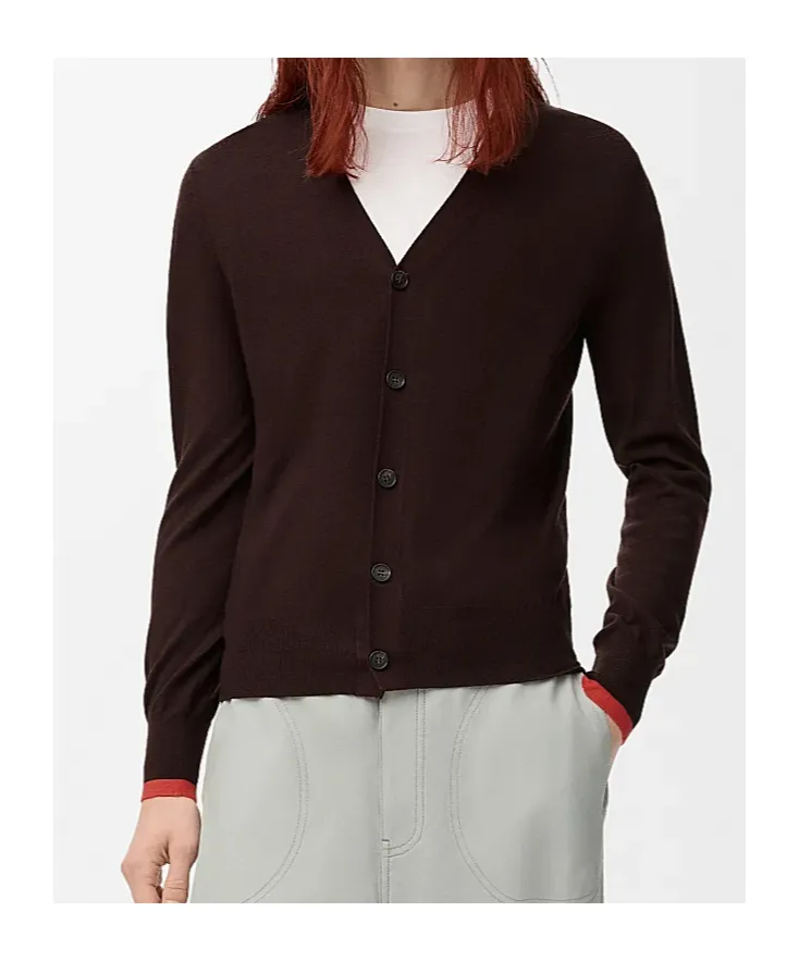 Cardigan In Wool