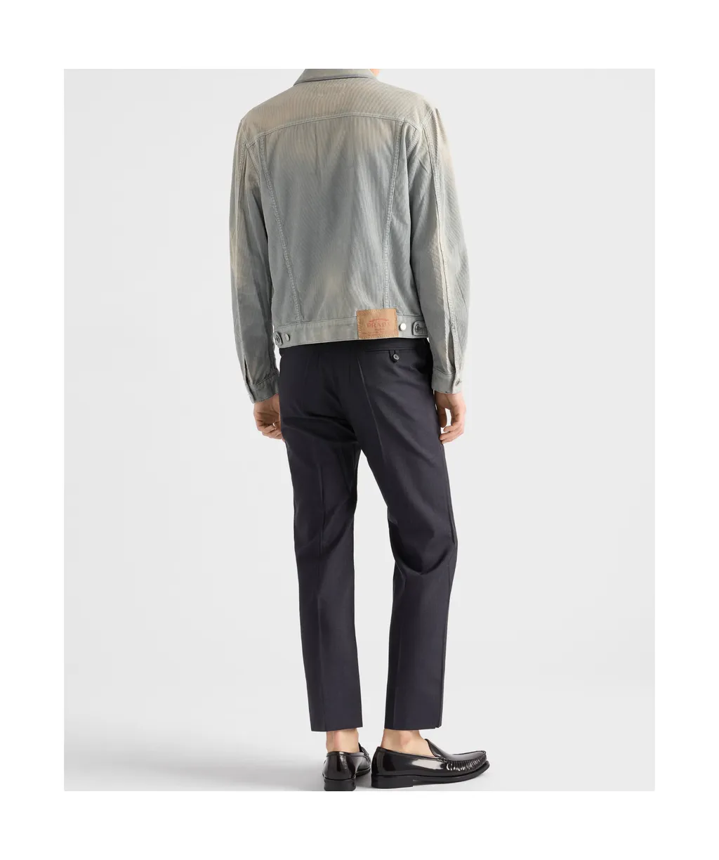 Corduroy Blouson Jacket
