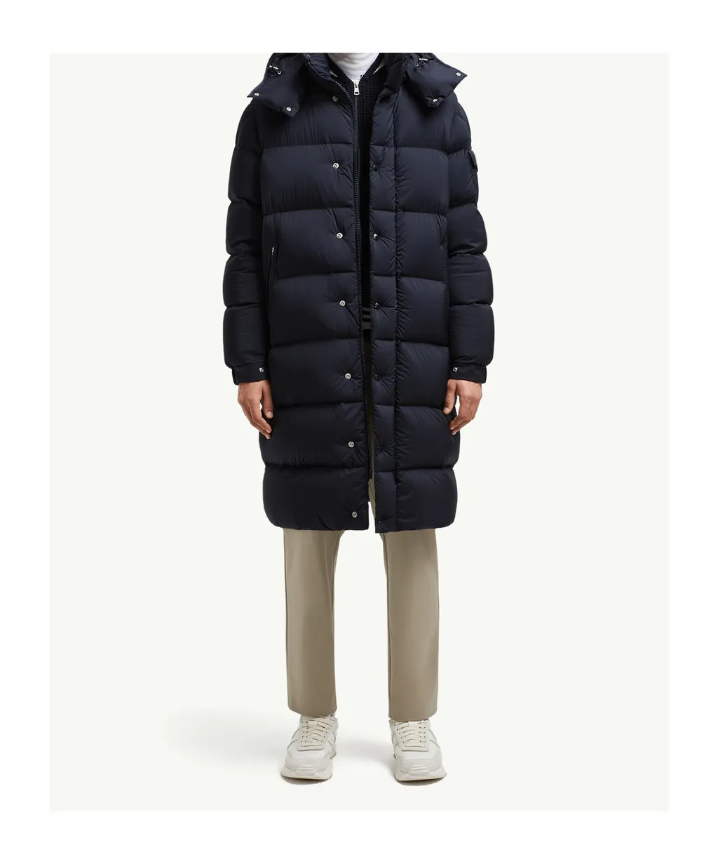 Hanoverian Hooded Long Down Jacket
