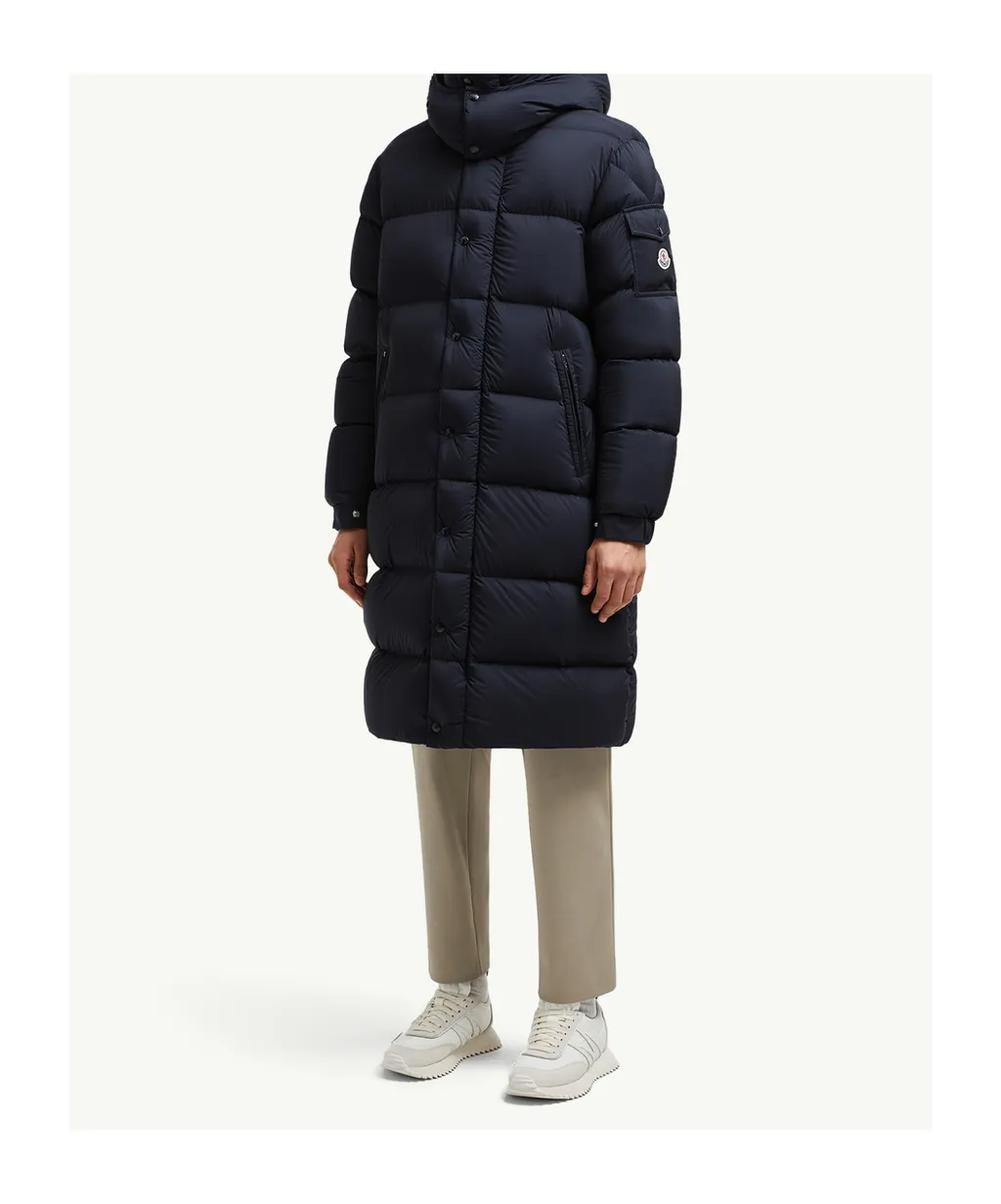 Hanoverian Hooded Long Down Jacket