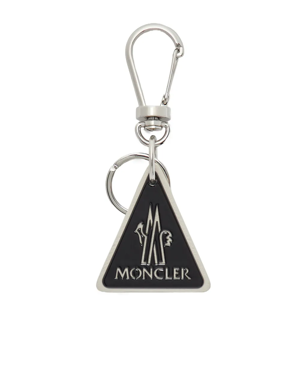 Logo Leather Key Ring