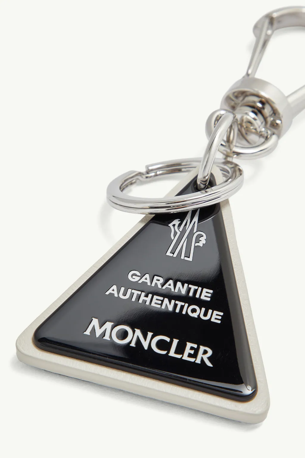 Logo Leather Key Ring