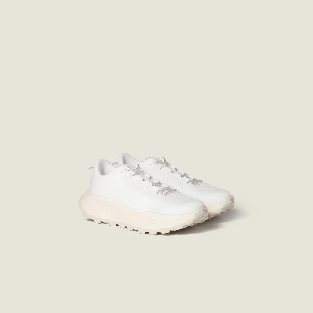 Miu Miu Logo-Printed Lace-Up Sneakers