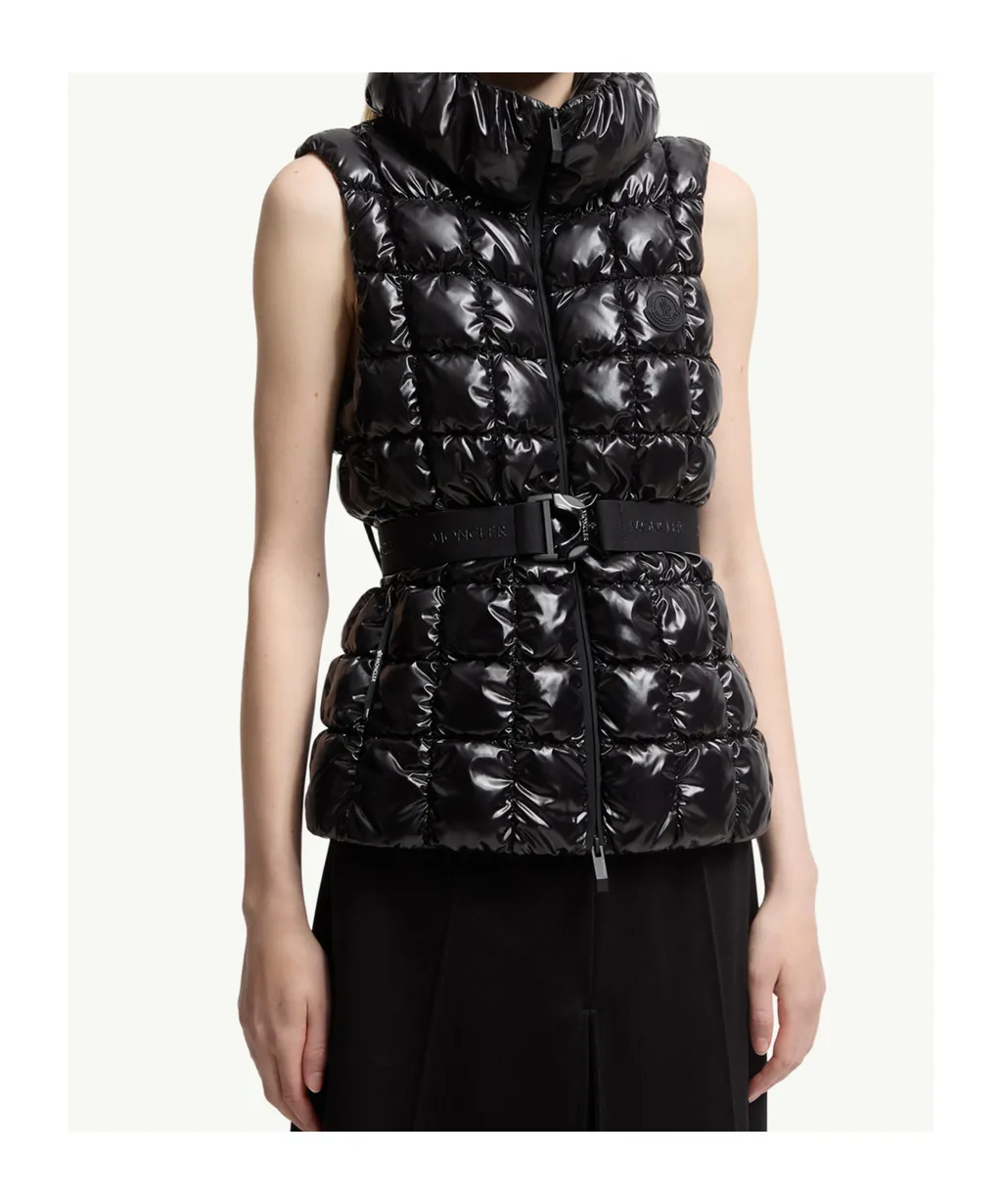 Emilion Square-Quilted Down Vest