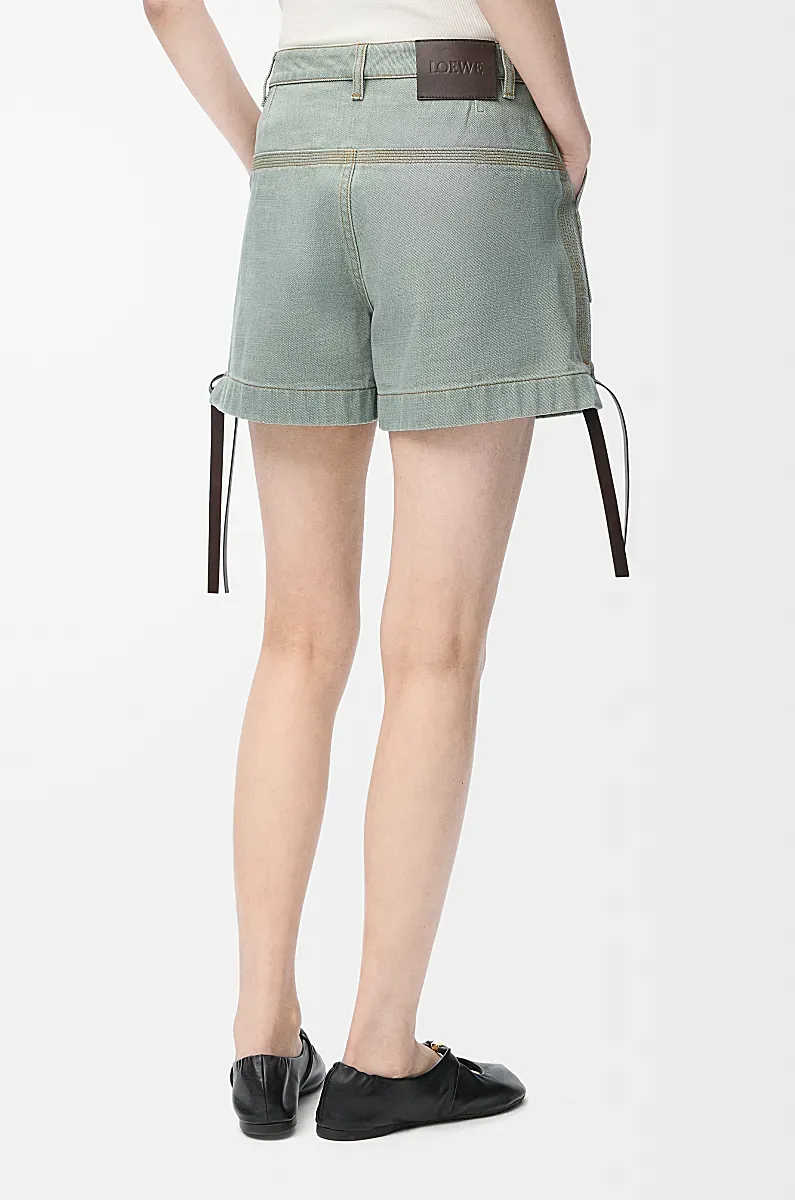 Side-Tie Pocket Shorts