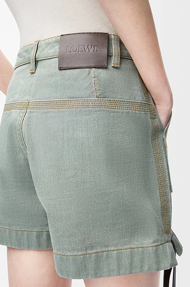 Side-Tie Pocket Shorts