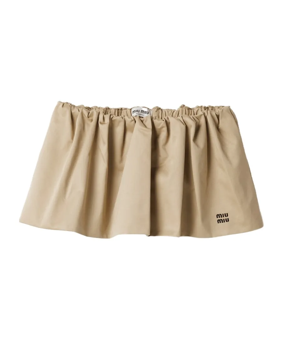 Chino Miniskirt
