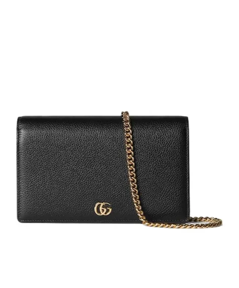 Gucci Gg Marmont Chain Wallet
